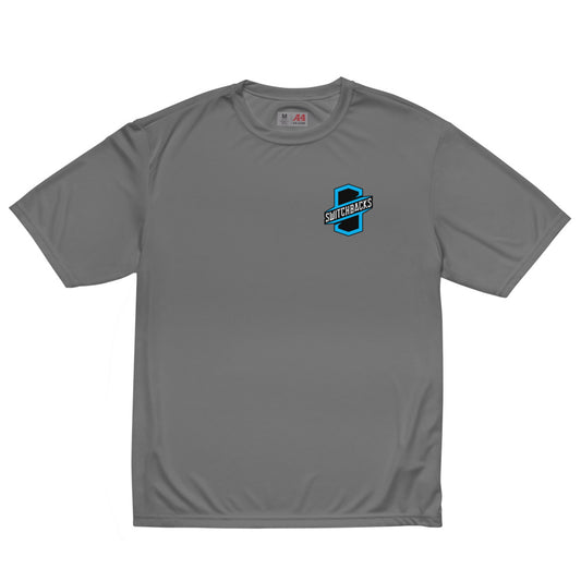 Colorado Springs Switchbacks LC Crest Unisex Performance Crew Neck T-Shirt