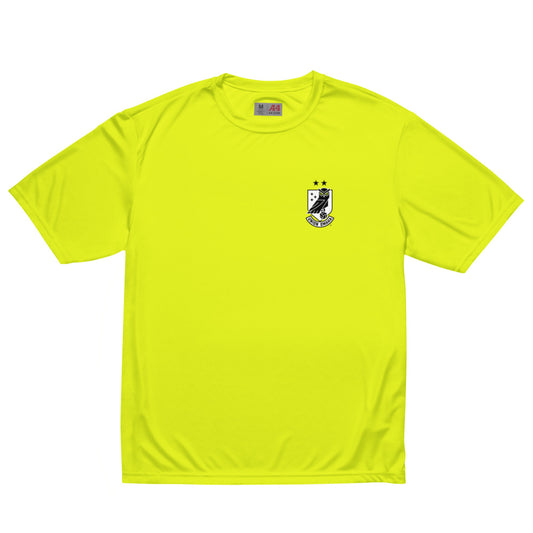 Union omaha lc crest unisex performance crew neck t-shirt - yellow