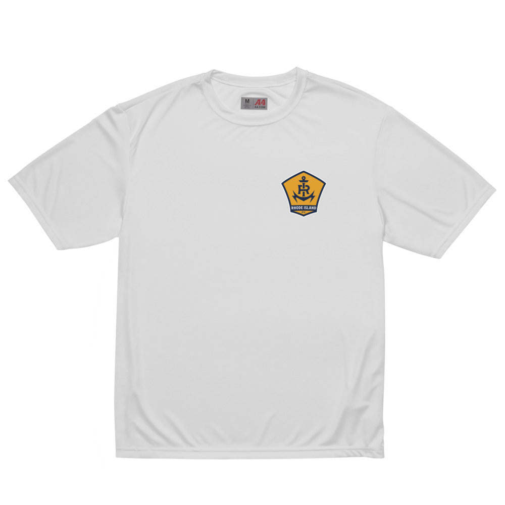 Rhode Island FC LC Crest Unisex Performance Crew Neck T-shirt