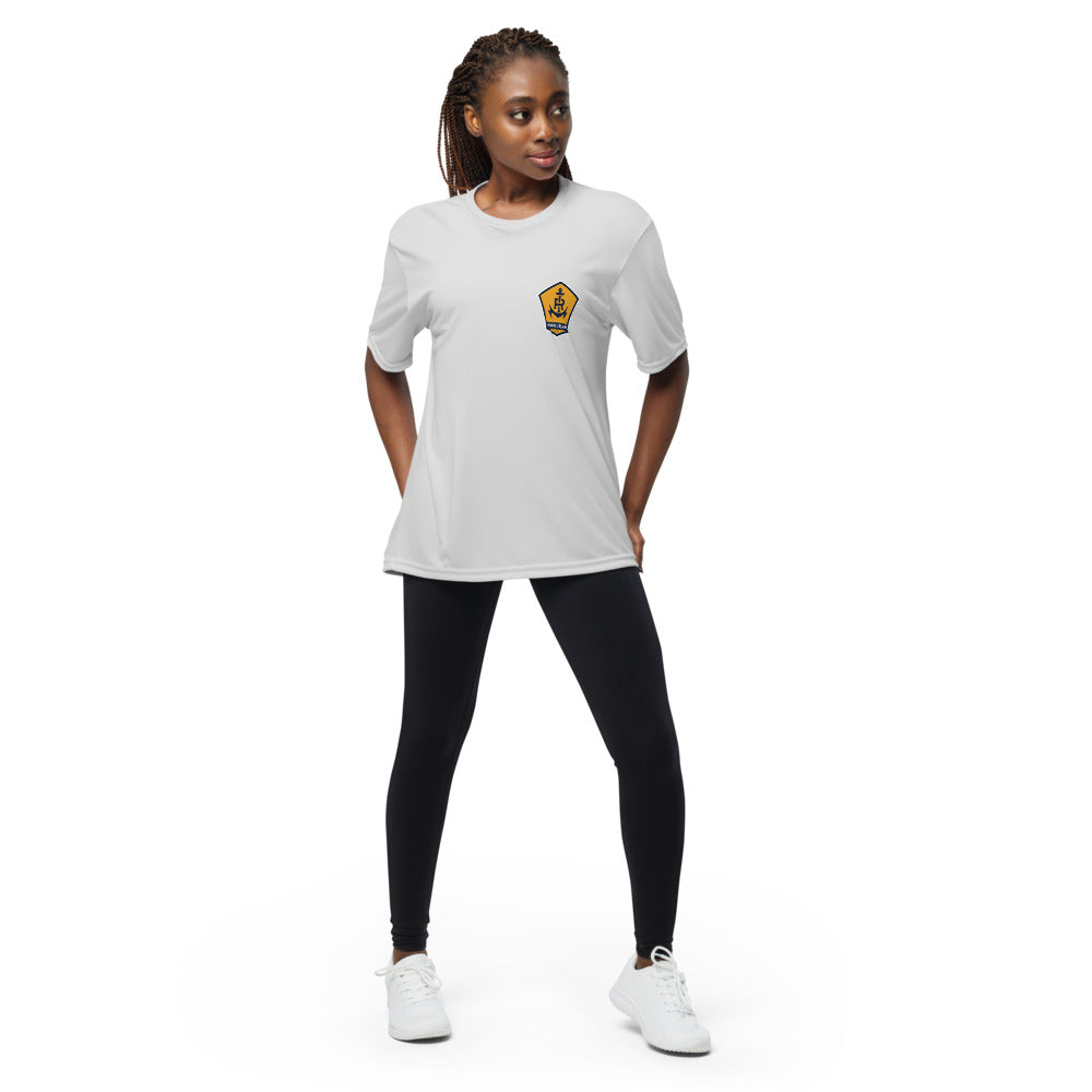 Rhode Island FC LC Crest Unisex Performance Crew Neck T-shirt