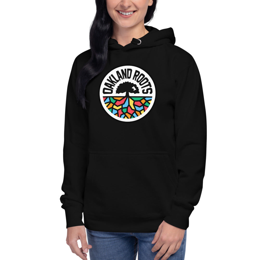 Oakland Roots Crest Cotton Heritage Premium Hoodie