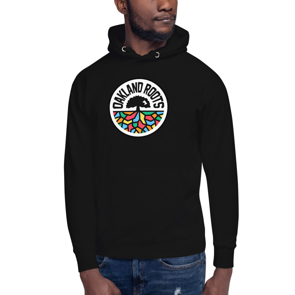 Oakland Roots Crest Cotton Heritage Premium Hoodie