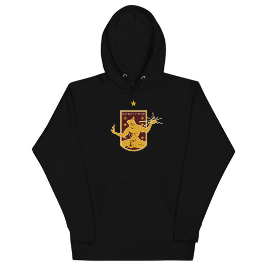 Detroit City FC Crest Cotton Heritage Premium Hoodie