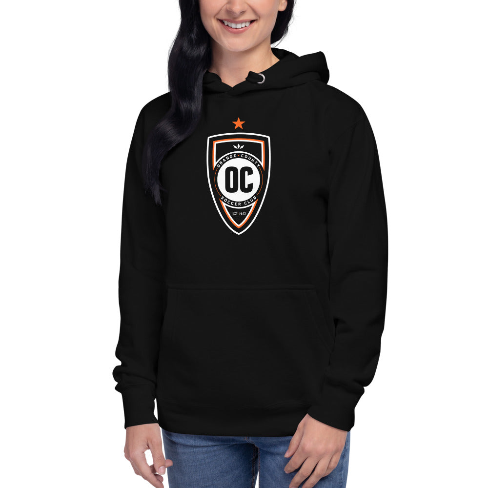 Orange County SC Crest Cotton Heritage Premium Hoodie