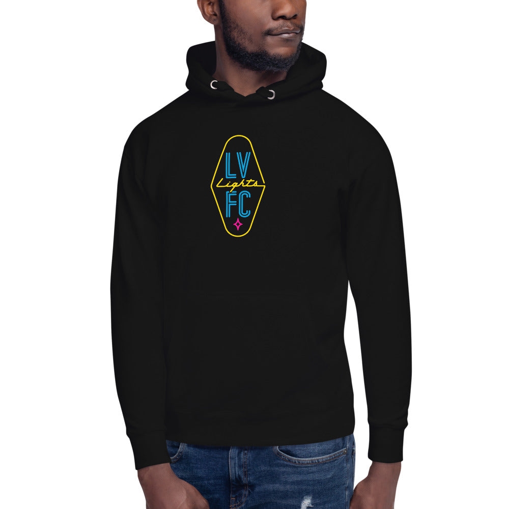 Las Vegas Lights FC Crest Cotton Heritage Premium Hoodie