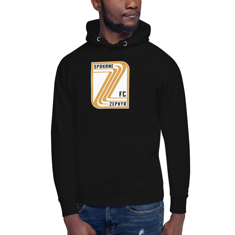 Spokane Zephyr FC Crest Cotton Heritage Premium Hoodie