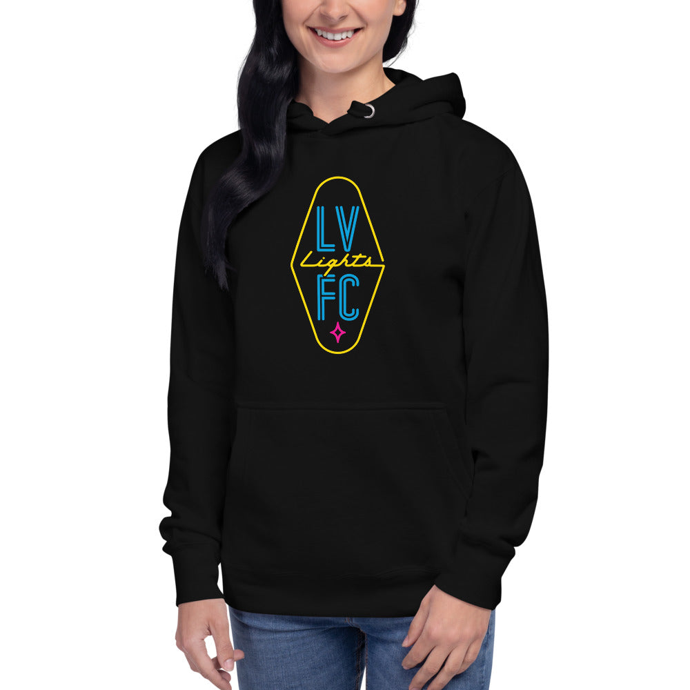 Las Vegas Lights FC Crest Cotton Heritage Premium Hoodie