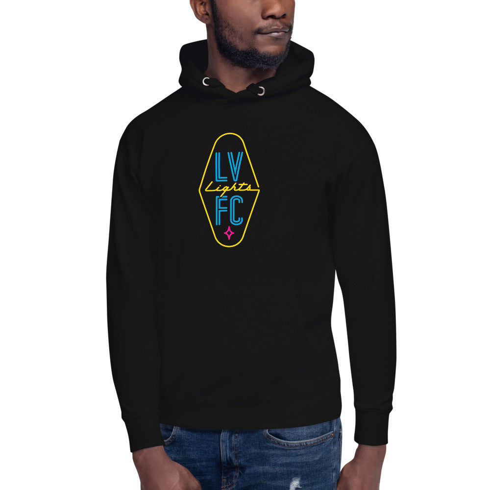Las Vegas Lights FC Crest Cotton Heritage Premium Hoodie