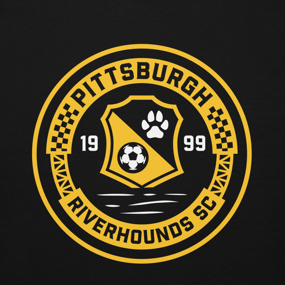 Pittsburgh Riverhounds SC Crest Cotton Heritage Premium Hoodie