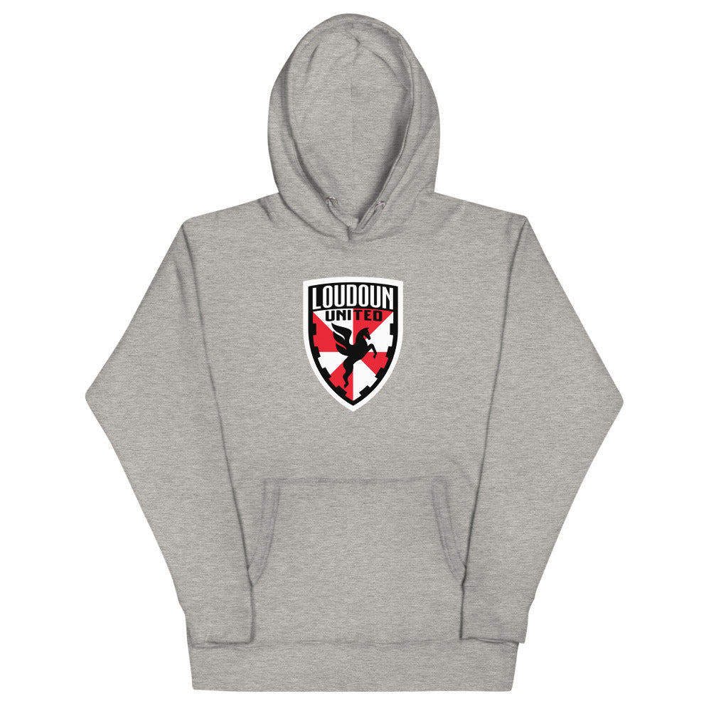 Loudoun United FC Crest Cotton Heritage Premium Hoodie