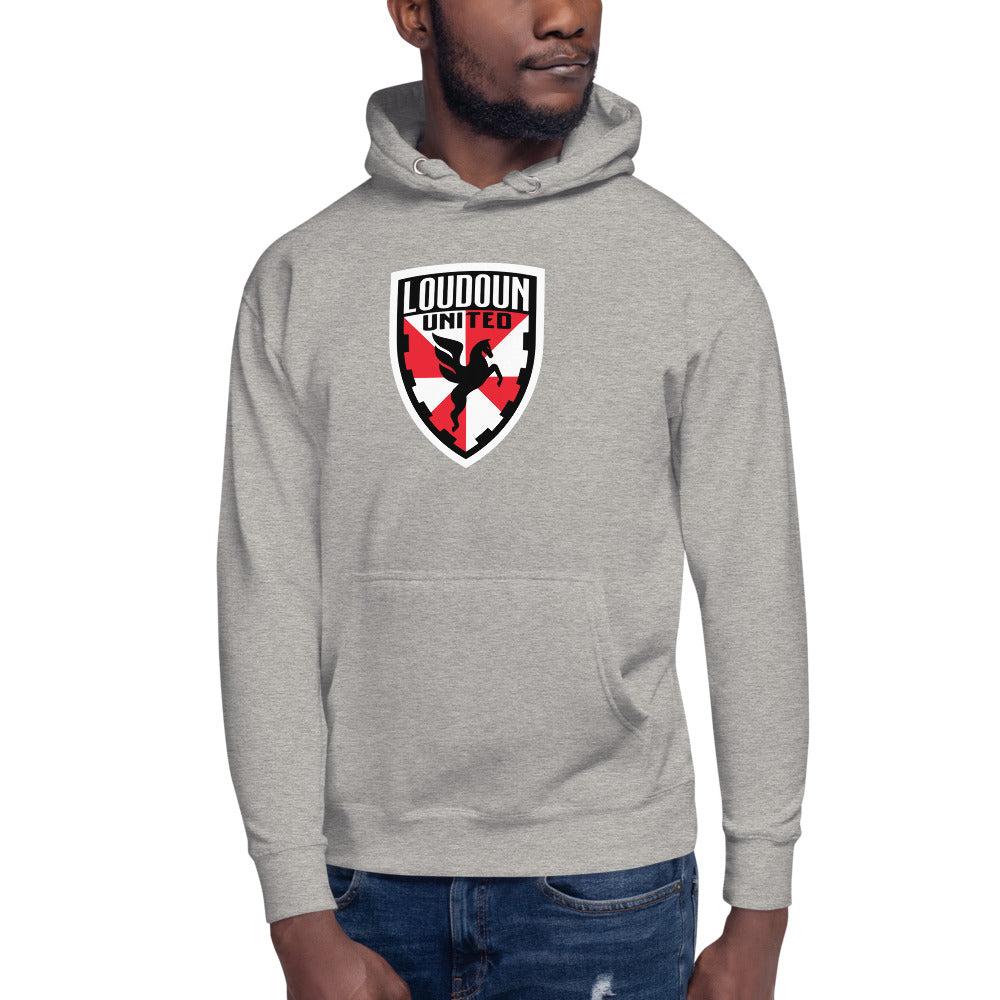 Loudoun United FC Crest Cotton Heritage Premium Hoodie