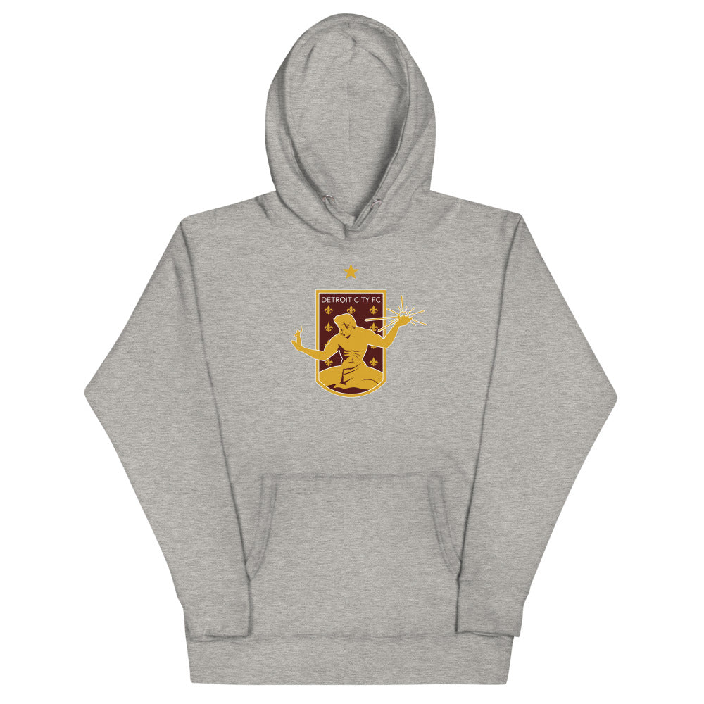 Detroit City FC Crest Cotton Heritage Premium Hoodie