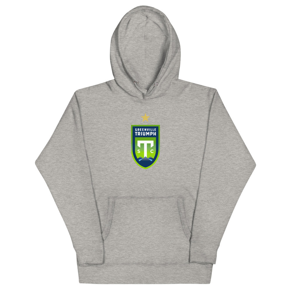 Greenville Triumph SC Crest Unisex Premium Hoodie