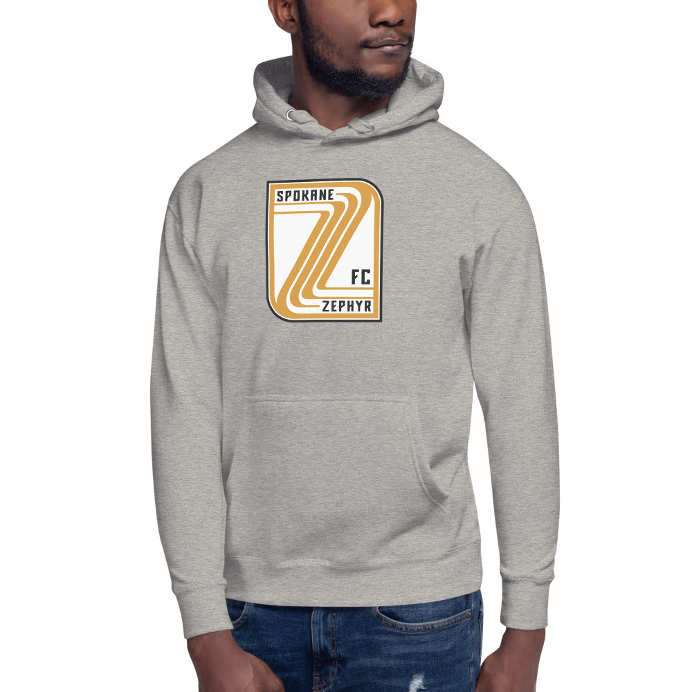 Spokane Zephyr FC Crest Cotton Heritage Premium Hoodie