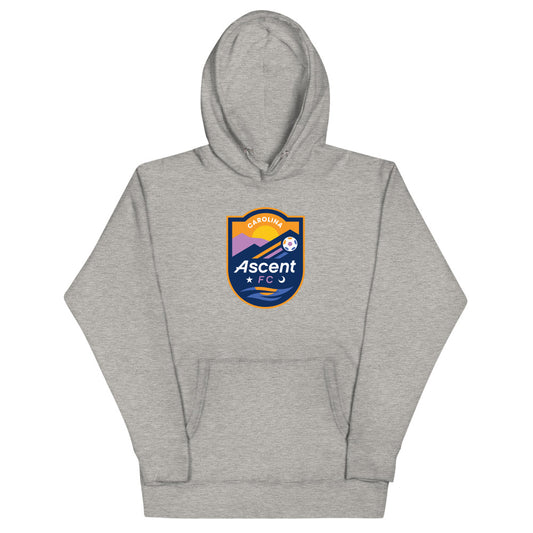 Carolina Ascent FC Crest Cotton Heritage Premium Hoodie