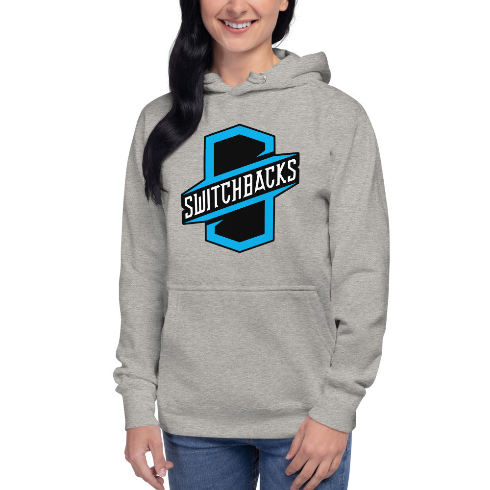 Colorado Springs Switchbacks Crest Cotton Heritage Premium Hoodie