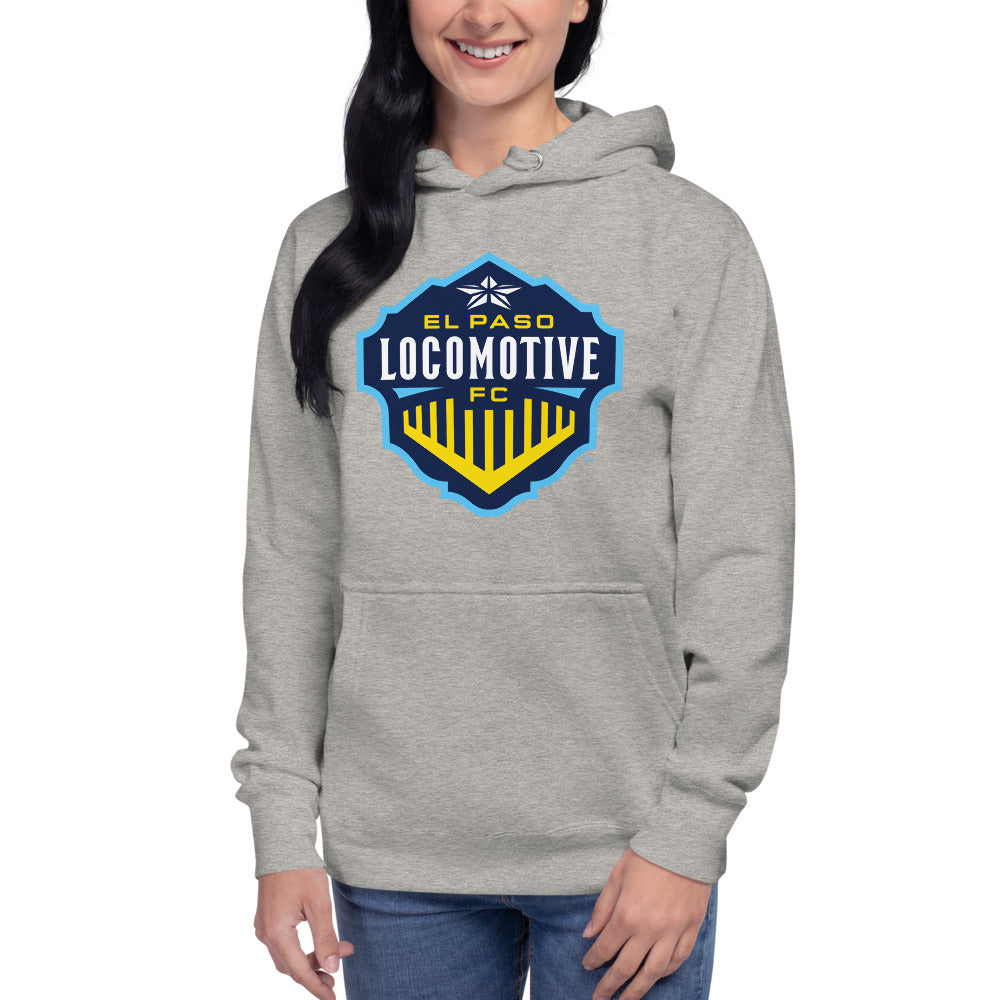 El Paso Locomotive Crest Cotton Heritage Premium Hoodie