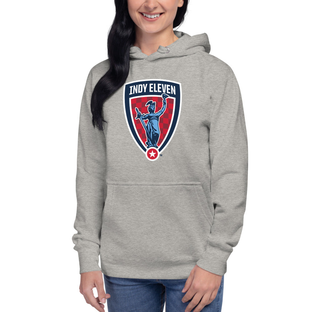 Indy Eleven Crest Cotton Heritage Premium Hoodie