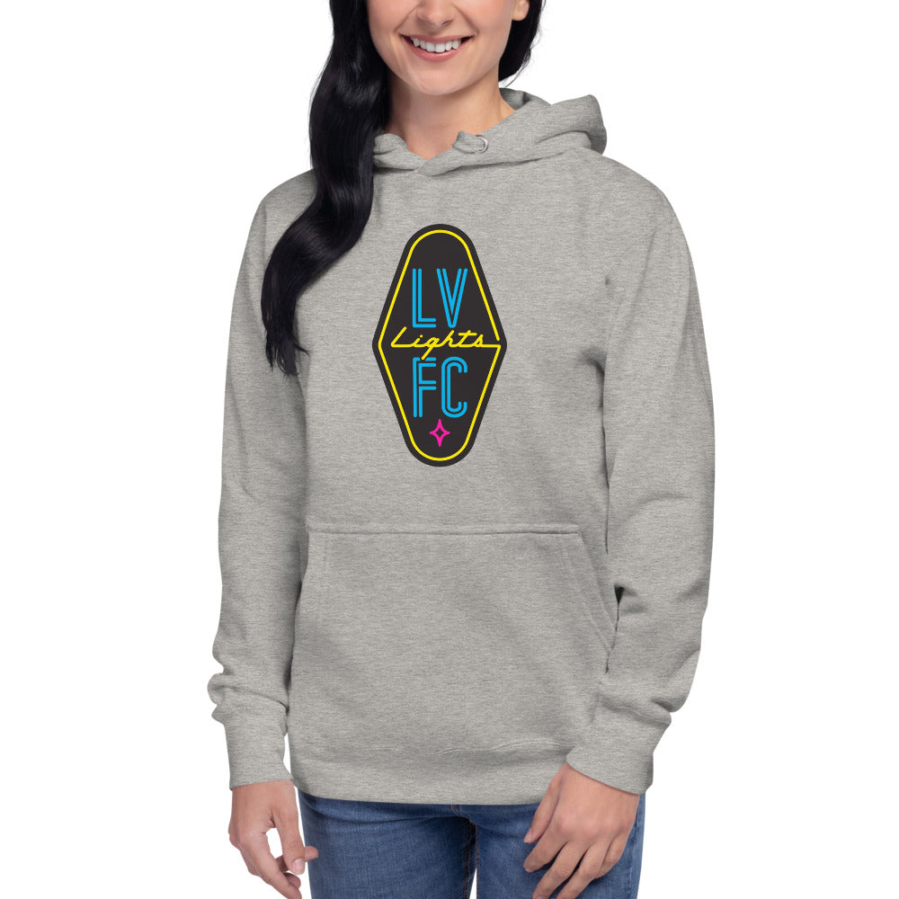 Las Vegas Lights FC Crest Cotton Heritage Premium Hoodie