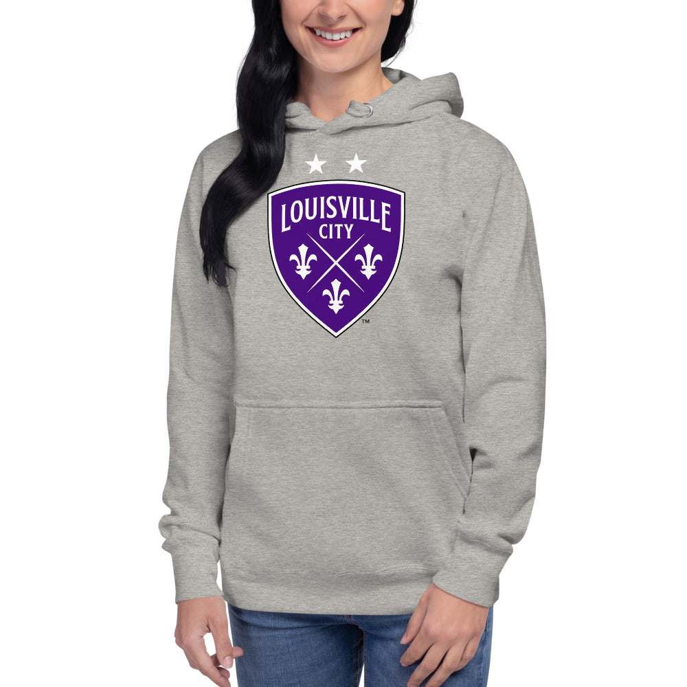 Louisville City FC Crest Cotton Heritage Premium Hoodie