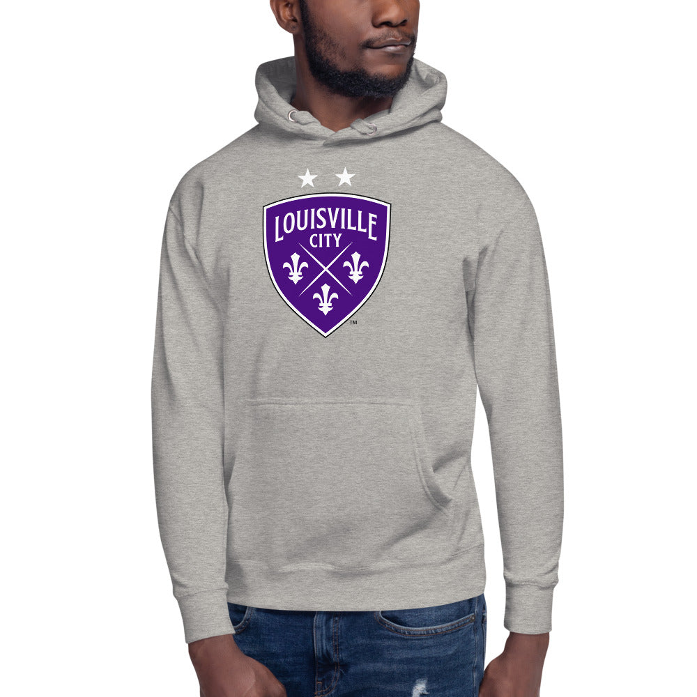 Louisville City FC Crest Cotton Heritage Premium Hoodie