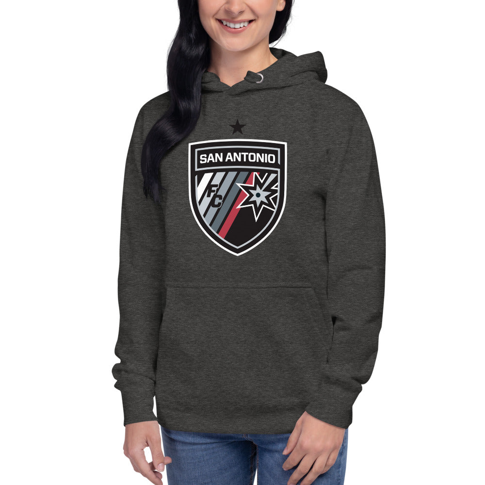 San Antonio FC Crest Cotton Heritage Premium Hoodie
