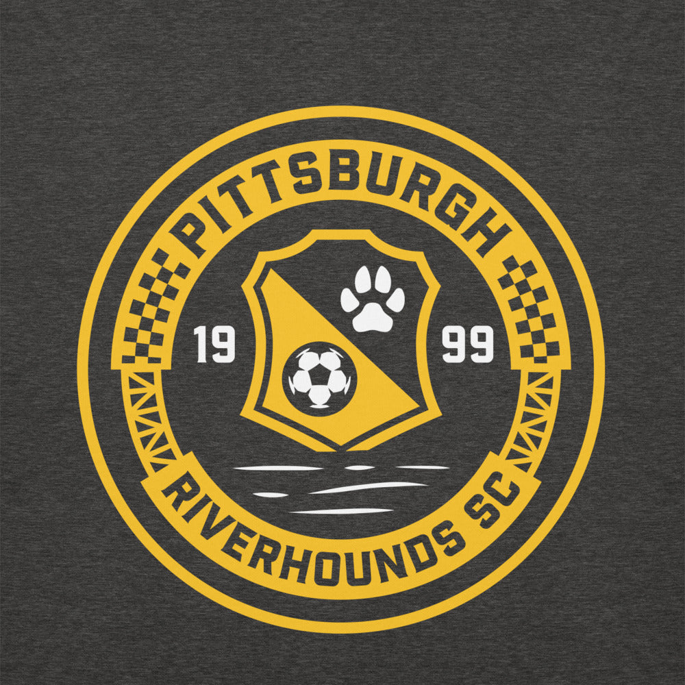 Pittsburgh Riverhounds SC Crest Cotton Heritage Premium Hoodie