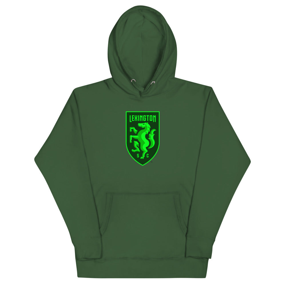 Lexington SC Crest Cotton Heritage Premium Hoodie