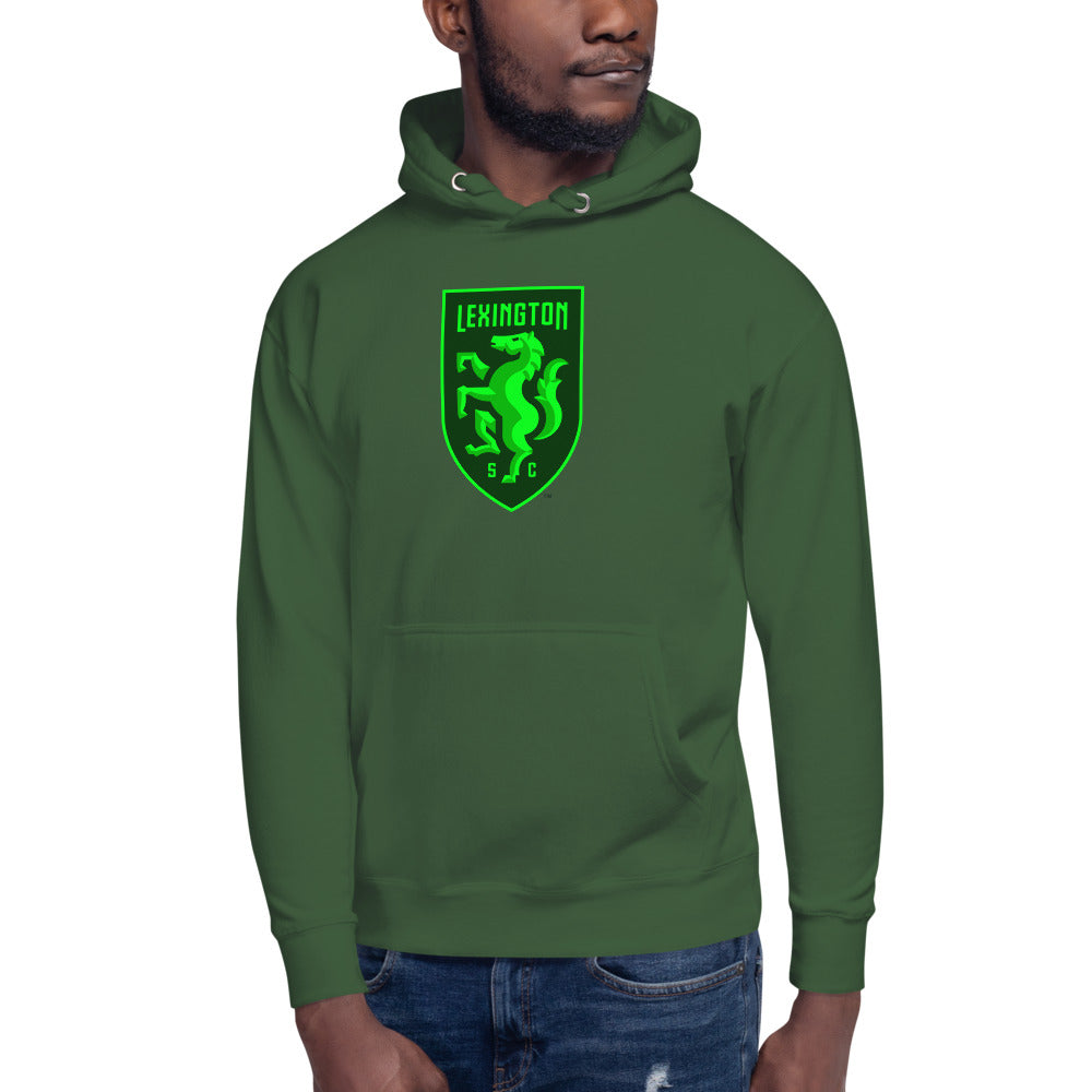 Lexington SC Crest Cotton Heritage Premium Hoodie