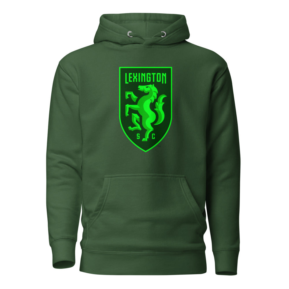 Lexington SC Crest Cotton Heritage Premium Hoodie