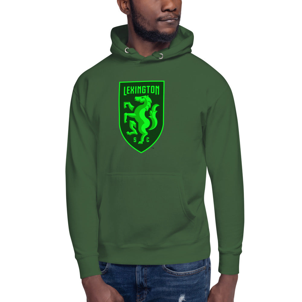 Lexington SC Crest Cotton Heritage Premium Hoodie