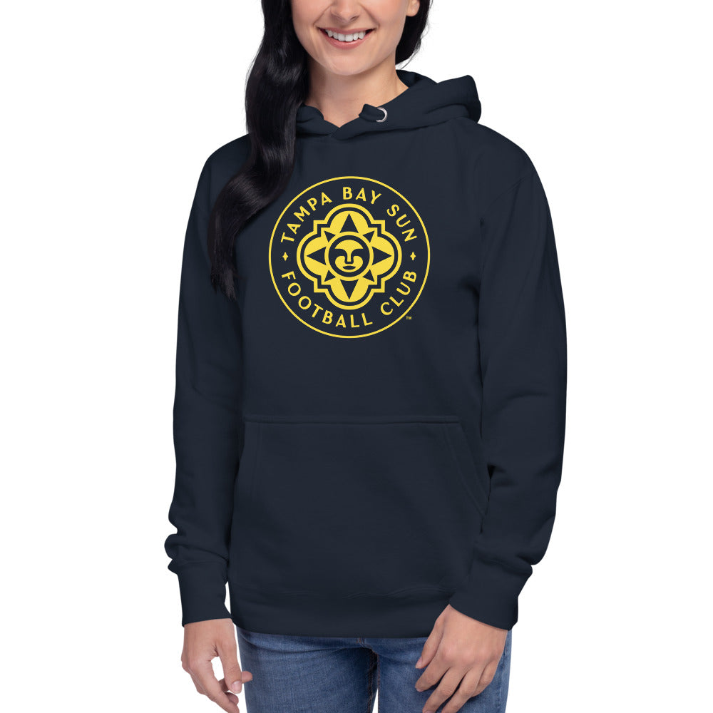 Tampa Bay Sun FC Crest Cotton Heritage Premium Hoodie