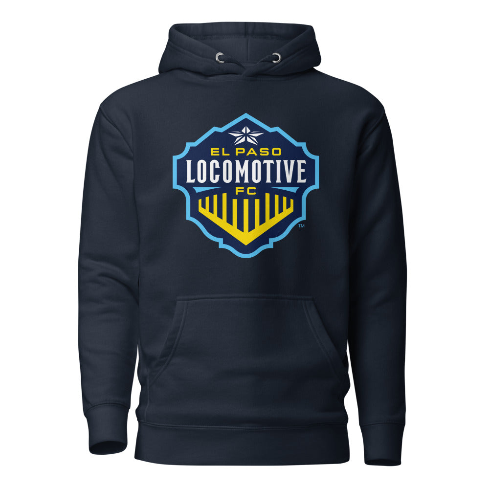 El Paso Locomotive Crest Cotton Heritage Premium Hoodie
