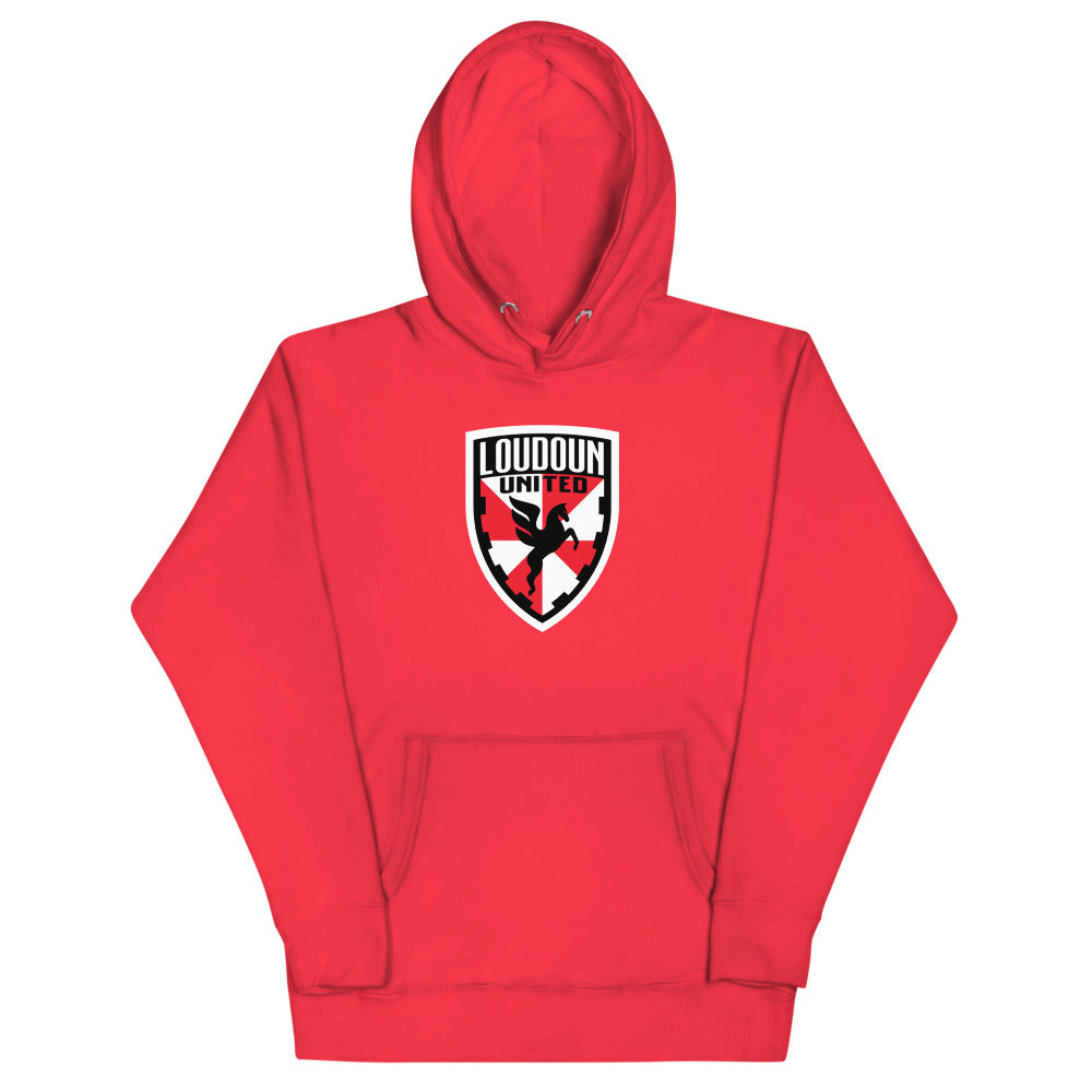 Loudoun United FC Crest Cotton Heritage Premium Hoodie