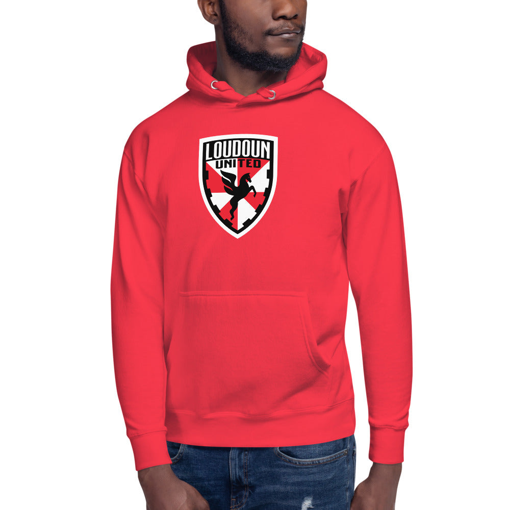 Loudoun United FC Crest Cotton Heritage Premium Hoodie