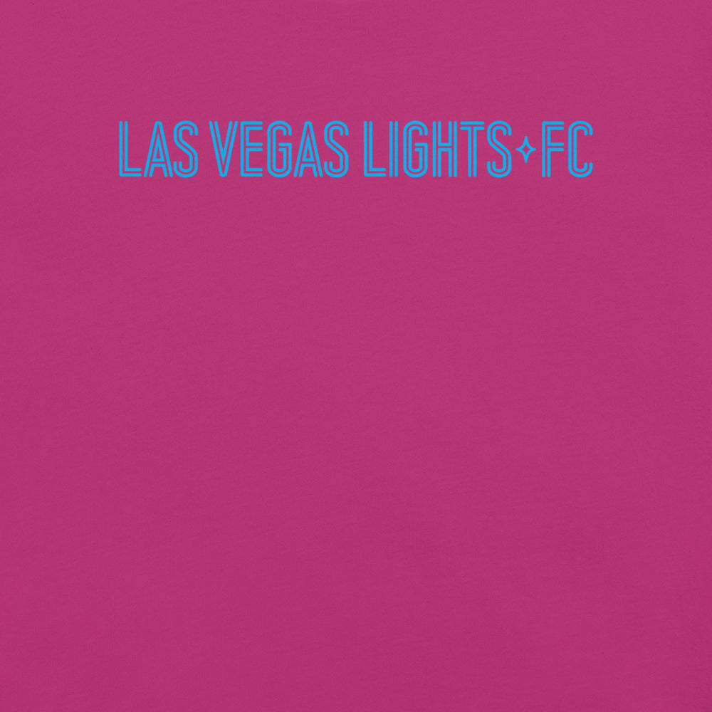 Las Vegas Lights FC Wordmark Adult T-Shirt