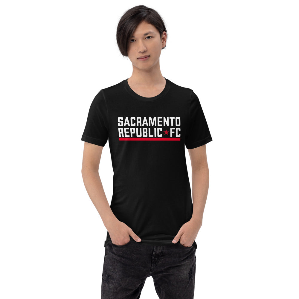 Sacramento Republic Wordmark Adult T-Shirt