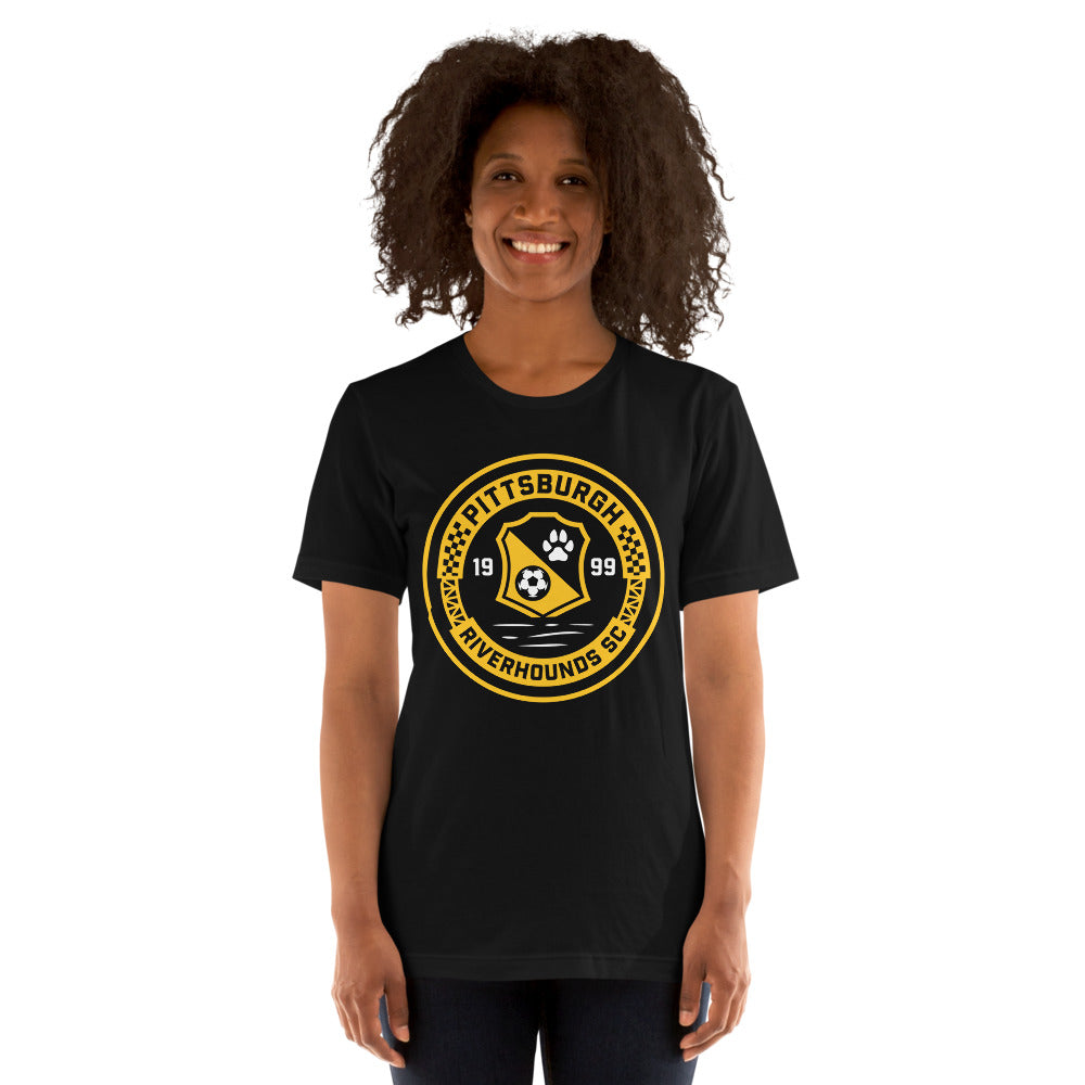 Pittsburgh Riverhounds SC Crest Adult T-Shirt