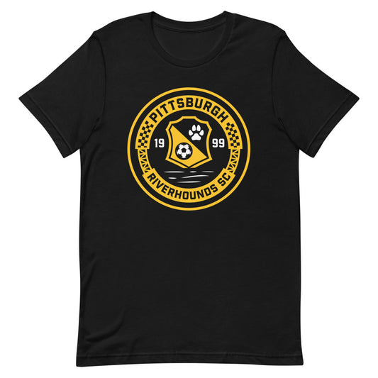 Pittsburgh Riverhounds SC Crest Adult T-Shirt