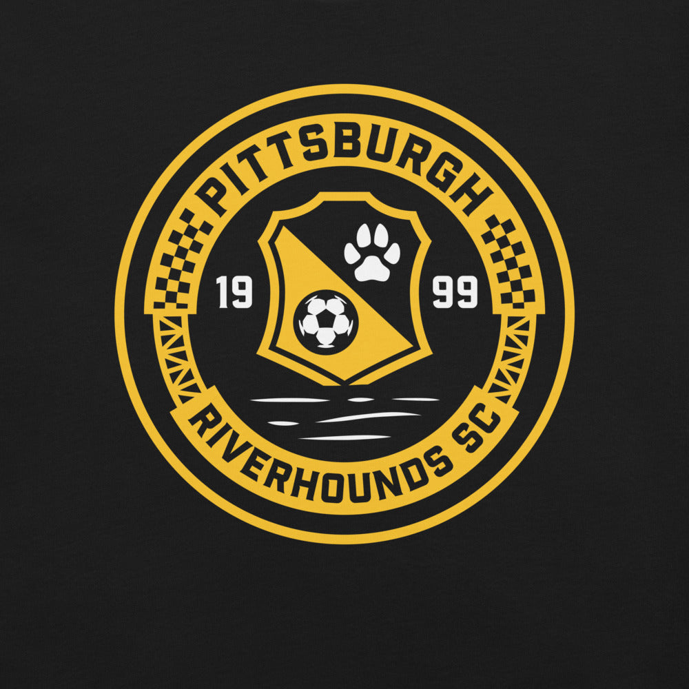 Pittsburgh Riverhounds SC Crest Adult T-Shirt