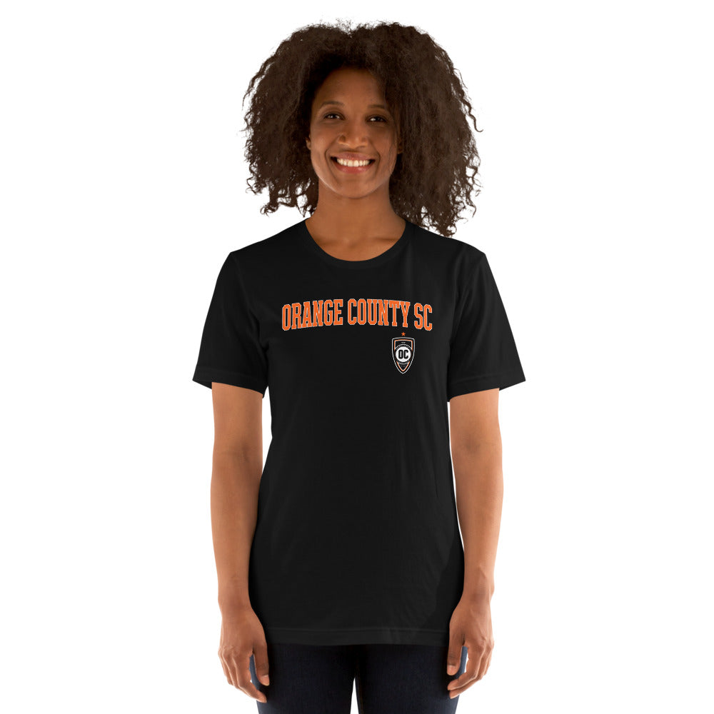 Orange County SC Wordmark Adult T-Shirt
