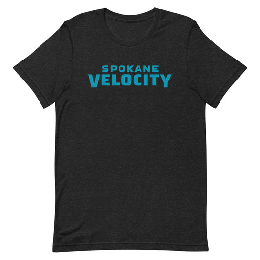 Spokane Velocity FC Wordmark Adult T-Shirt