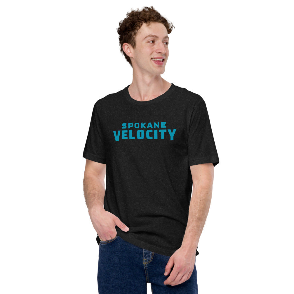 Spokane Velocity FC Wordmark Adult T-Shirt