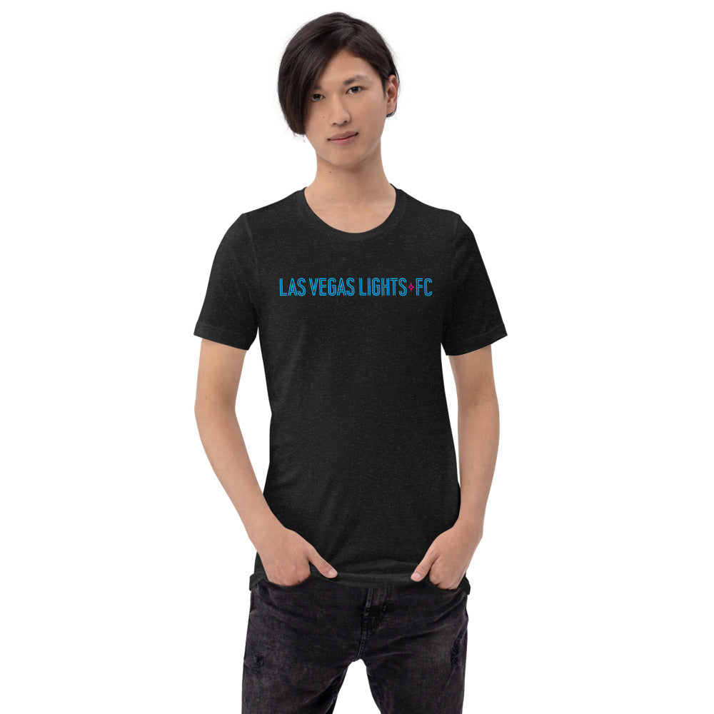 Las Vegas Lights FC Wordmark Adult T-Shirt