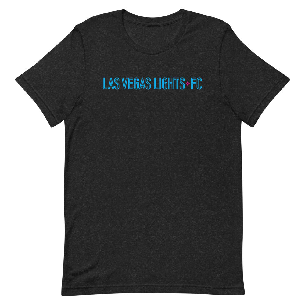 Las Vegas Lights FC Wordmark Adult T-Shirt