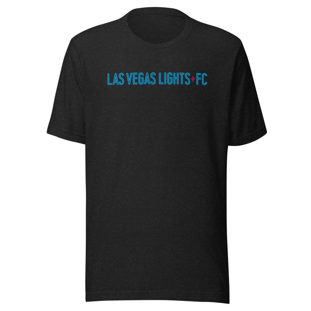 Las Vegas Lights FC Wordmark Adult T-Shirt