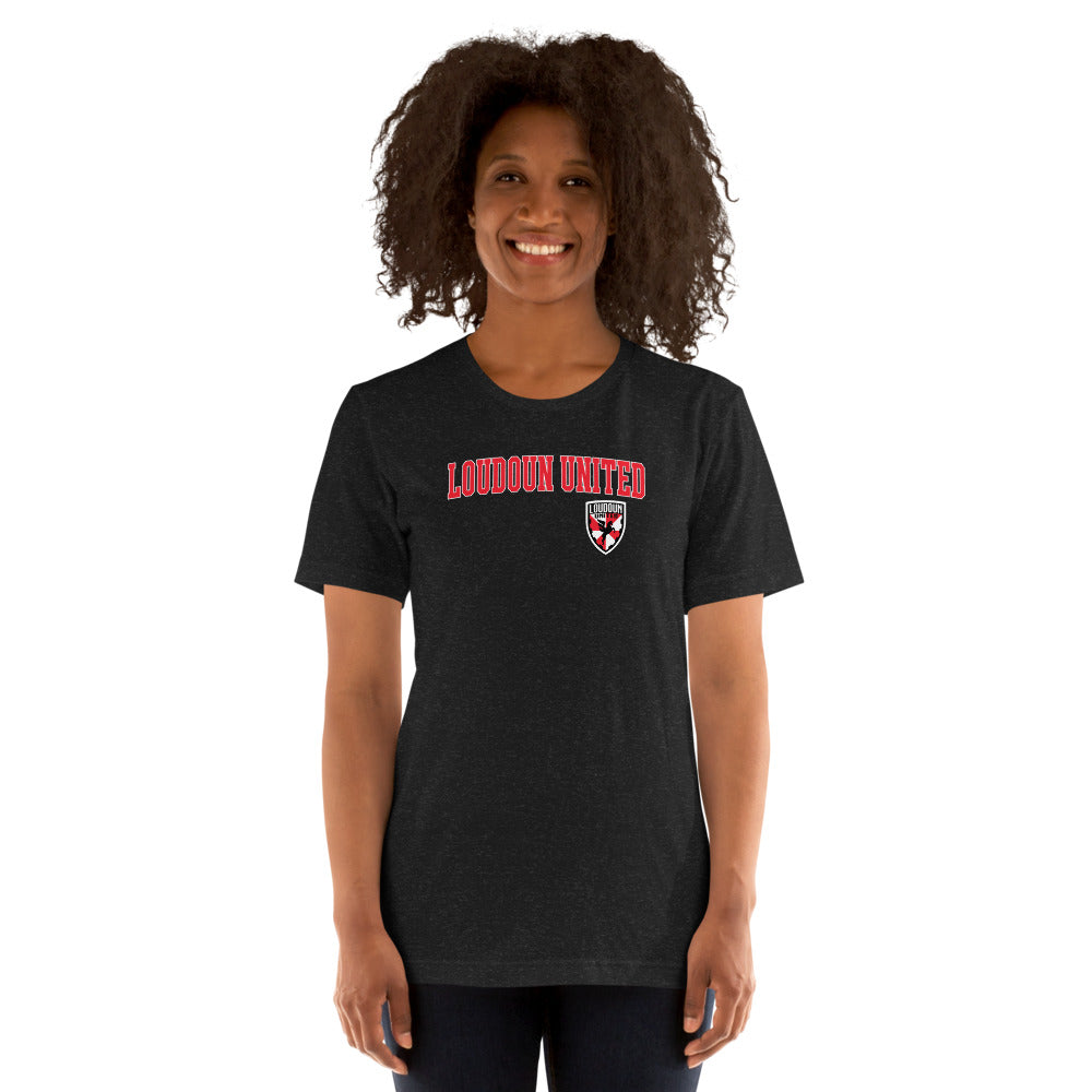 Loudoun United FC Wordmark Adult T-Shirt