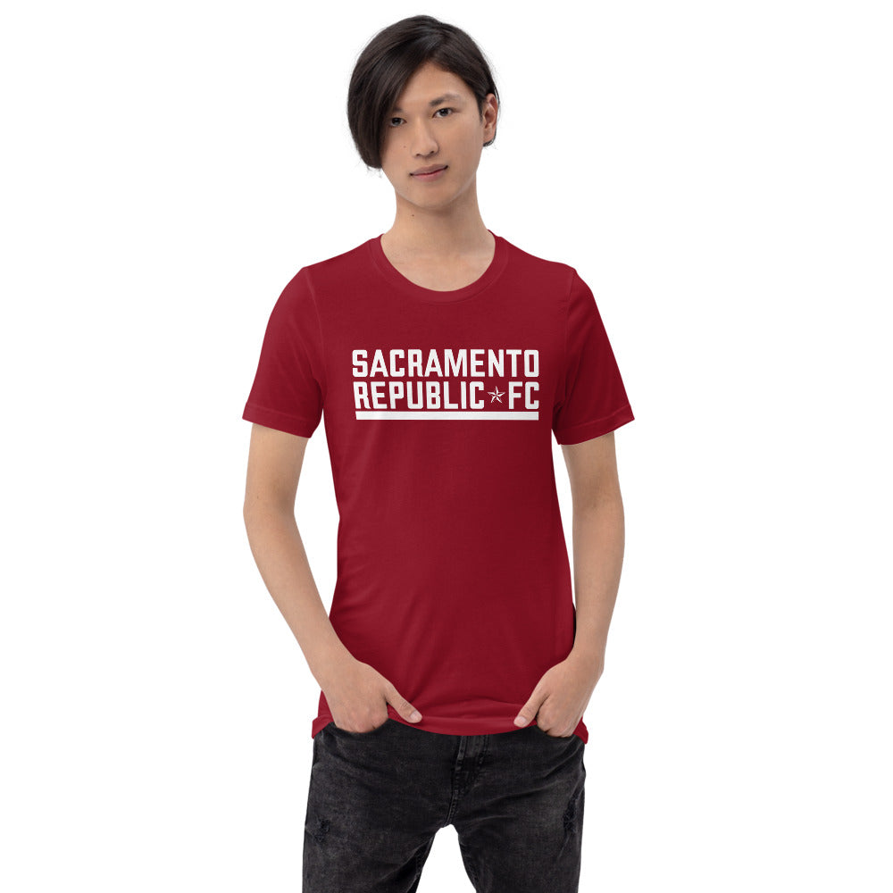 Sacramento Republic Wordmark Adult T-Shirt