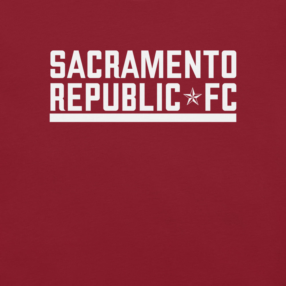 Sacramento Republic Wordmark Adult T-Shirt