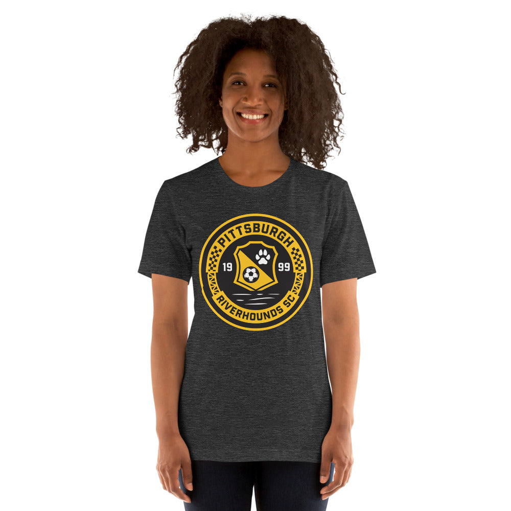 Pittsburgh Riverhounds SC Crest Adult T-Shirt